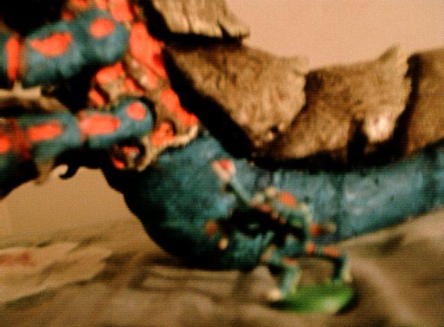 The tiny Genestealer can't keep up!