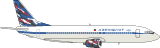 Aeroflot Russian International Airlines Boeing 737-400