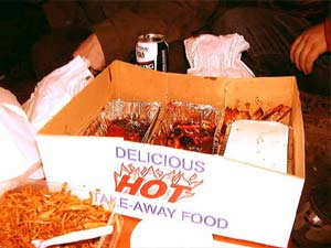... good food ...