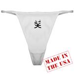 a-ha, a thong ...! optional soiled ones available ...