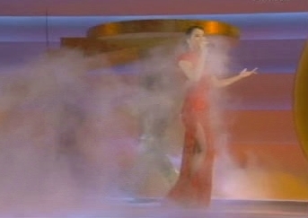 CoCo Lee singing A Love Before Time at the Oscars