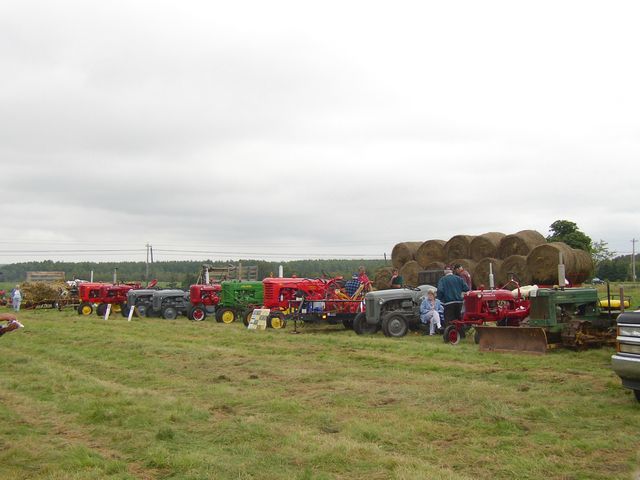 A line up of equipment