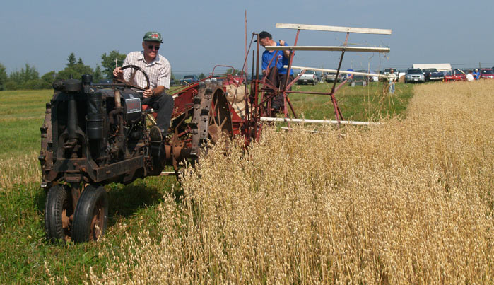 F12 pulls Massey-Harris binder