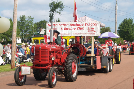 Club Float in Parade