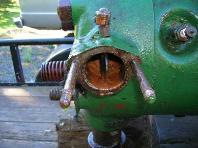 The throttle needed cleaning