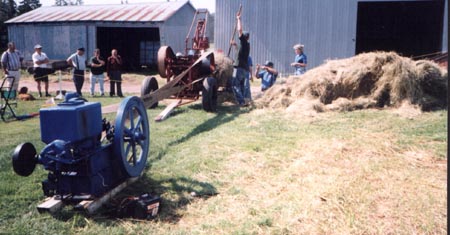 At Verstratten Farm Show July, 2000
