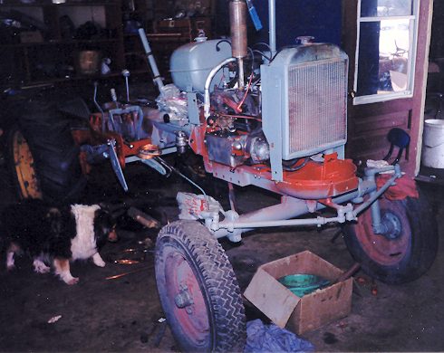 Pacer under construction