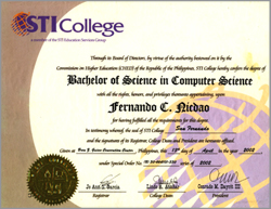 STI Certificate
