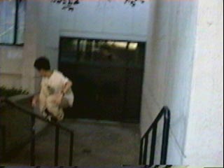 Allyoop pornstar down handrail