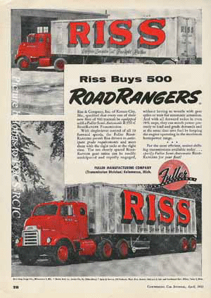 Fuller Transmission ad 1955