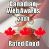 Canadian Web Awards - Rated Good (2004)