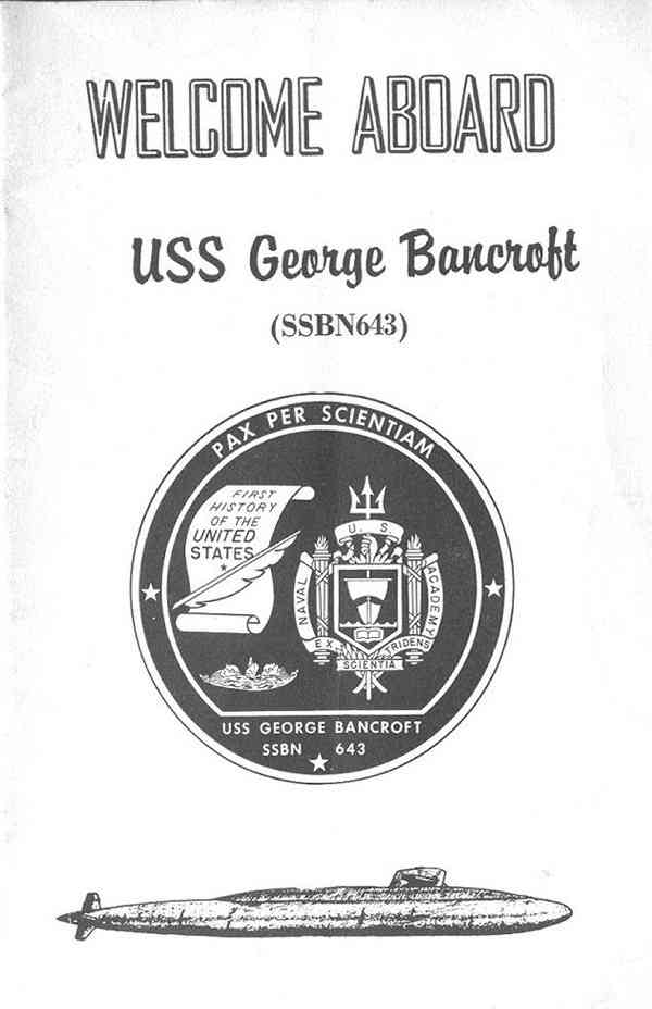 [Sea trial booklet, cover]