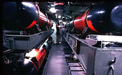 [A view of  a torpedoroom]