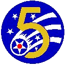 [5th Air Force Emblem]
