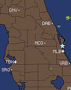 [Map of central Florida]