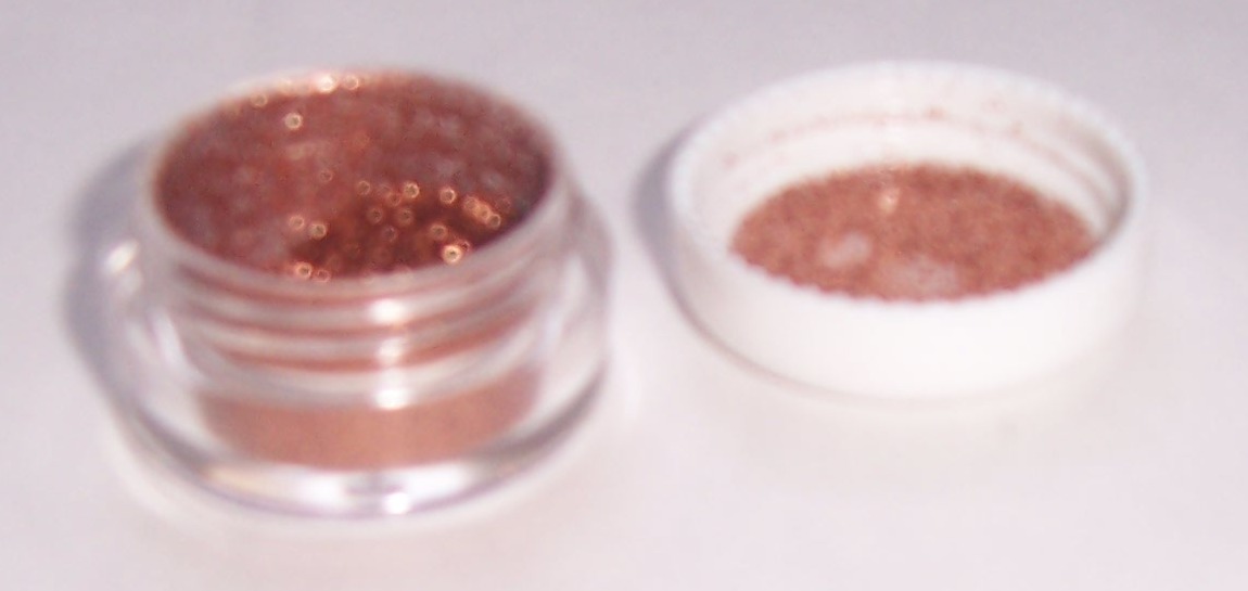 Physical copper sparkle
