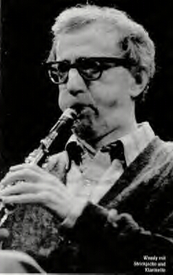 Woody Allen playing the Clarinet