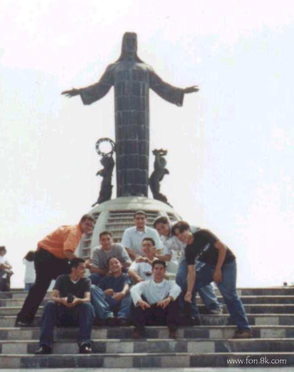 Con el cristo 
