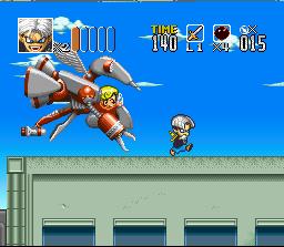 being chased by Tenshi