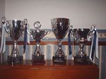 Just a few of the Cups Moorgreen has won since Under 9s.