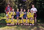 Cotgrave U9s Tourno winners and u9s Plate Runners up