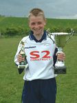Me with the Winners Trophies