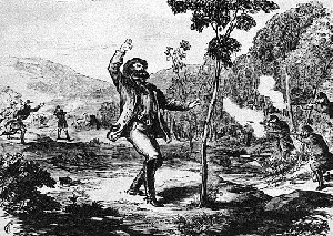 Death of Ben Hall, Illustrated Australian News, 25 May 1865.