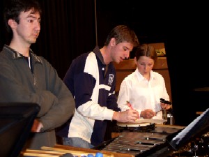 Sydney Youth Orchestra in Forbes, NSW, July 2005. Photo by Renee Orr, Forbes Advocate.