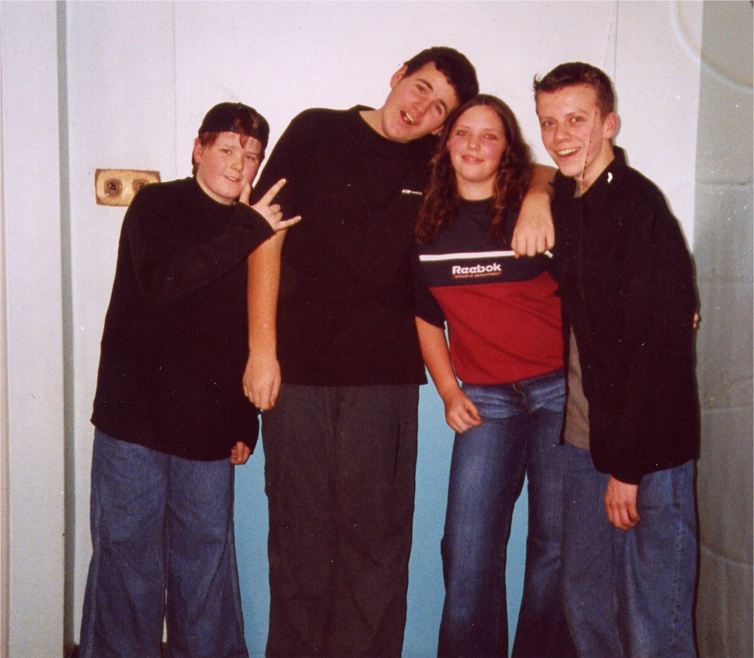 From left to right: Mic H, Dan P, Emma C, (who took these photos) and Mic B