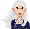 Analeyn wouldn't always look like this, but her coloring is always striking, and not entirely human.