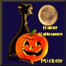 Halloween Quilt square by:Michele