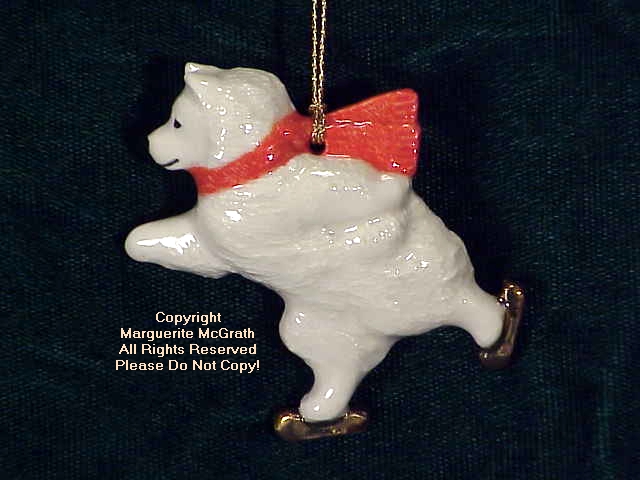 Samoyed Ice Skater