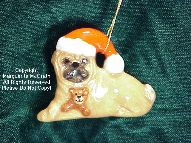 Pug Ornament