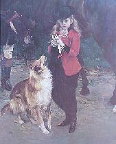 Detail Of A Young Horsewoman