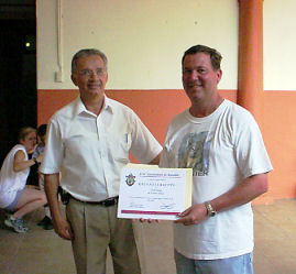 Mayor Ricardo Ramirez with Tom Nunn