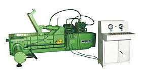 metal baling press