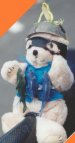 It's manditory to have a teddy bear on each sculpture