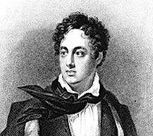 Well known poet George Gordon, Lord Byron