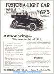 1916 Fostoria Light Car Co. Ad