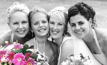 Relaxed, creative wedding photography