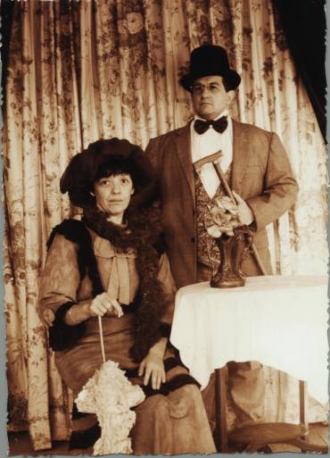 Claudia y Vicente en una vida pasada