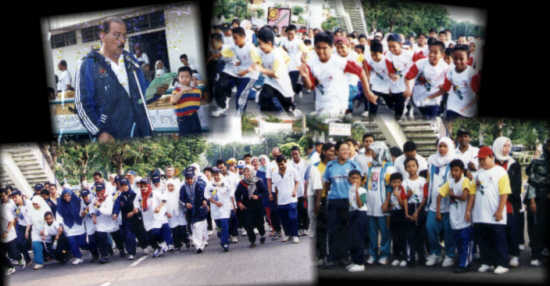 Flag-off from Jln. Sultan Azlan Shah