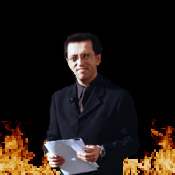 Aqu� le tenemos a las puertas del Infierno pasando lista.