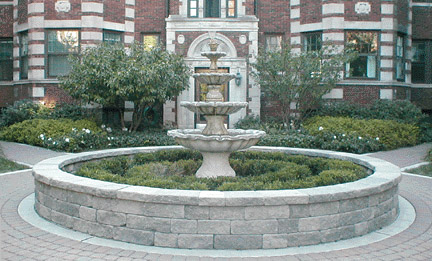 Fountain in the Summer