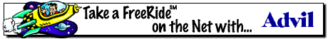 Get a FreeRide on the Net with Oreo, Advil and Dove!