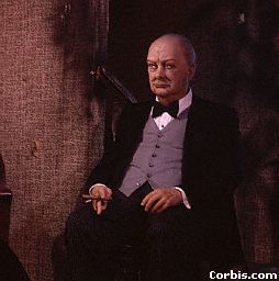 Sir Winston Leonard Spencer Churchill, born November 30, 1874.-1965