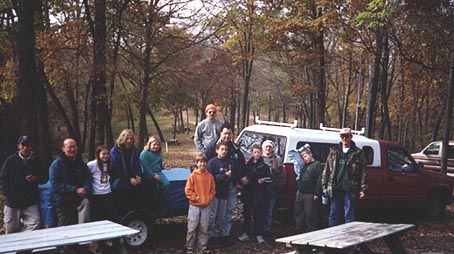 Image of Participants of Eaagle Cave Outing