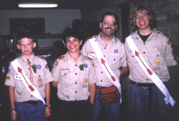 Image of Order of the Arrow Scouts