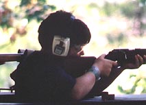 Image of Scout Aiming at Rifle Range