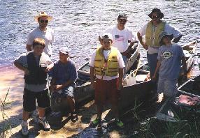 Image of the Black River Canoe Trip Participants